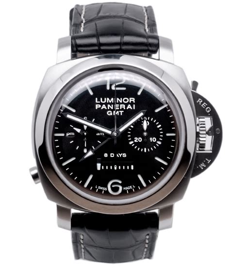 panerai 277|Panerai Luminor 1950 Chronograph Monopulsante 8 Days GMT .